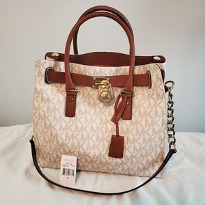 Michael Kors Large Hamilton Vanilla